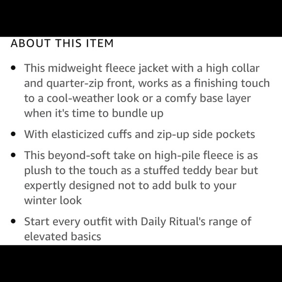 NWT Teddy Bear Pullover Jacket - Picture 3 of 10